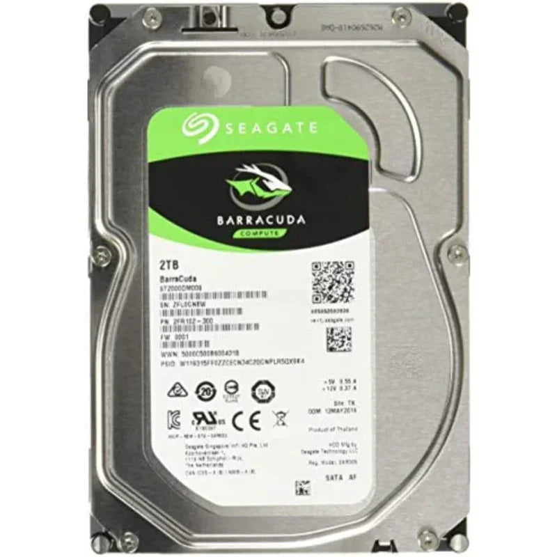 Seagate Barracuda ST2000DM008 2 TB 3.5 Inches Internal Hard Drive - SATA - eBuy UAE